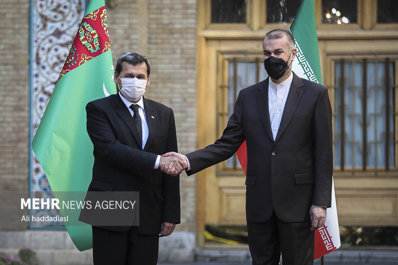 دیدارهای وزیر امور خارجه ایران و ترکمنستان