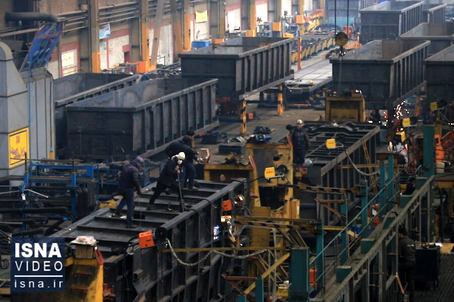 ویدیو / شروع دوباره برای بزرگترین کارخانه لوکوموتیو خاورمیانه