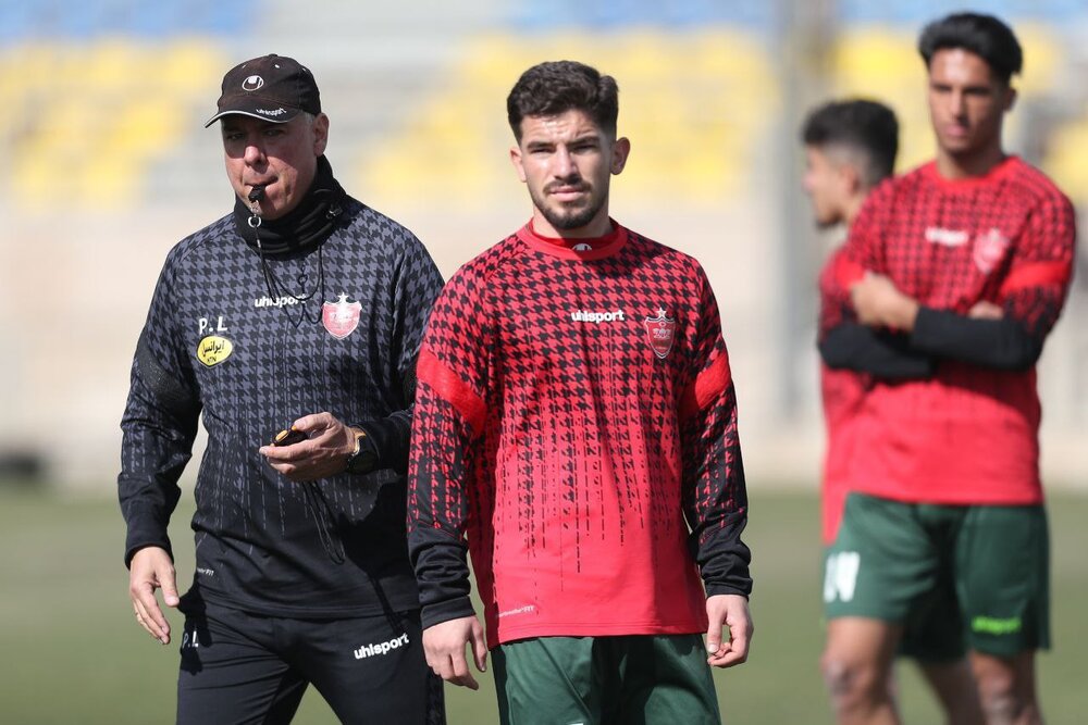 فقط امیدهای پرسپولیس تمرین کردند