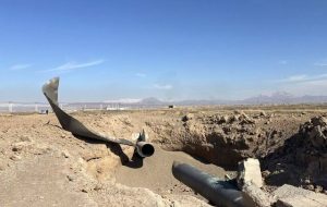 انفجار خط انتقال گاز تبریز- بازرگان به دلیل فرسایش