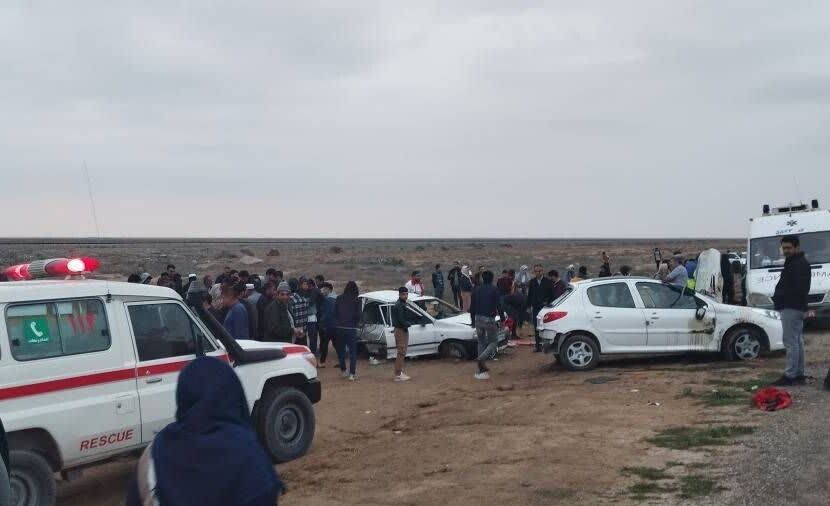 تصادف در گلستان با ۱۰ کشته و زخمی