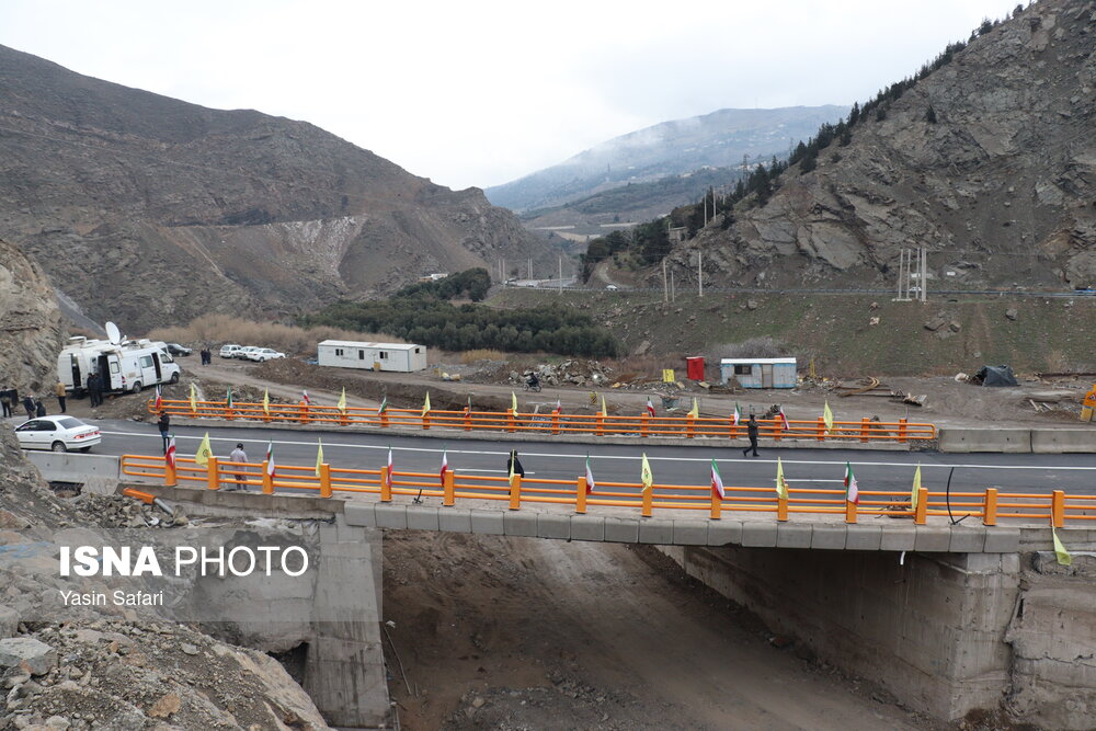 افتتاح آزادراه منجیل - رودبار و باز شدن گره ترافیکی شمال کشور