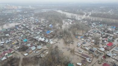 تخلیه یکصد هزار نفر در روسیه و قزاقستان درپی وقوع سیل بی سابقه