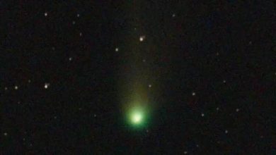مشاهده دنباله‌داری که ممکن است فقط یک بار در طول عمر دیده شود
