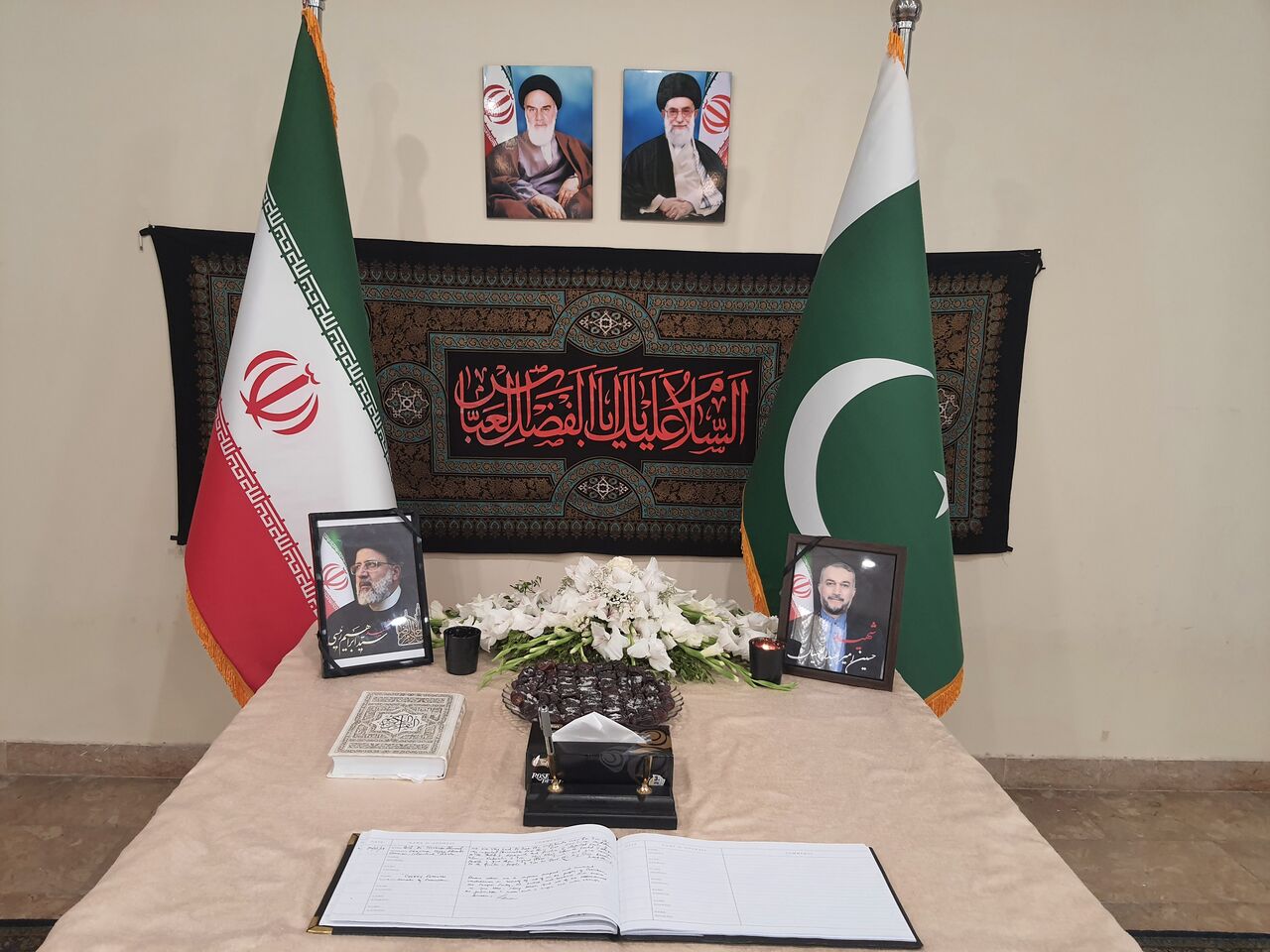 پاکستان، داغدار درگذشت شهادت‌گونه رئیس جمهوری محبوب ایران