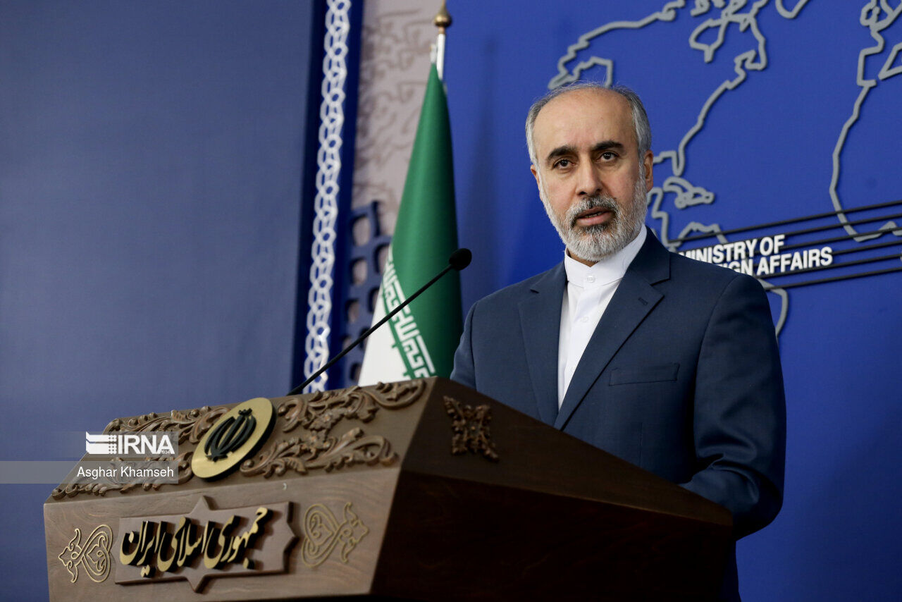 کنعانی: کارگزاران دستگاه دیپلماسی برای سلامتی رئیس جمهور و همراهان ایشان دعا می‌کنند