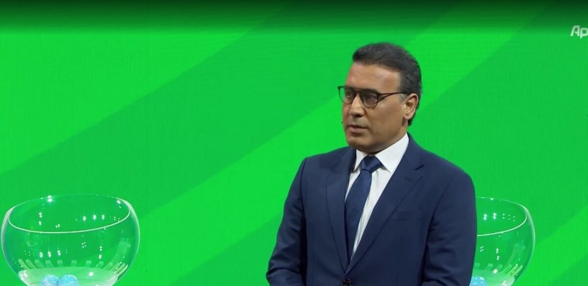 عکس| تیپ و استایل جدید مهدی مهدوی‌کیا در مراسم قرعه‌کشی جام جهانی