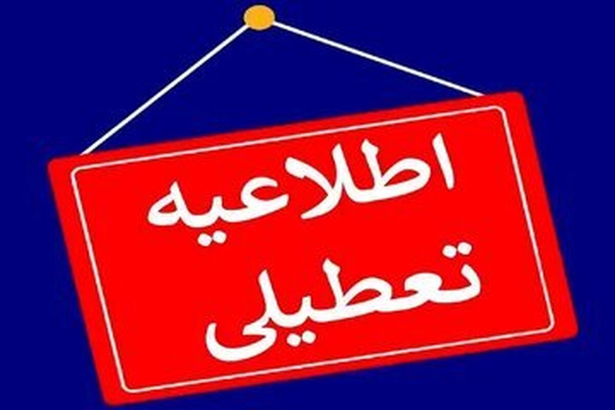 مدارس در برخی شهر‌ها فردا (۱۵ دی) تعطیل شد