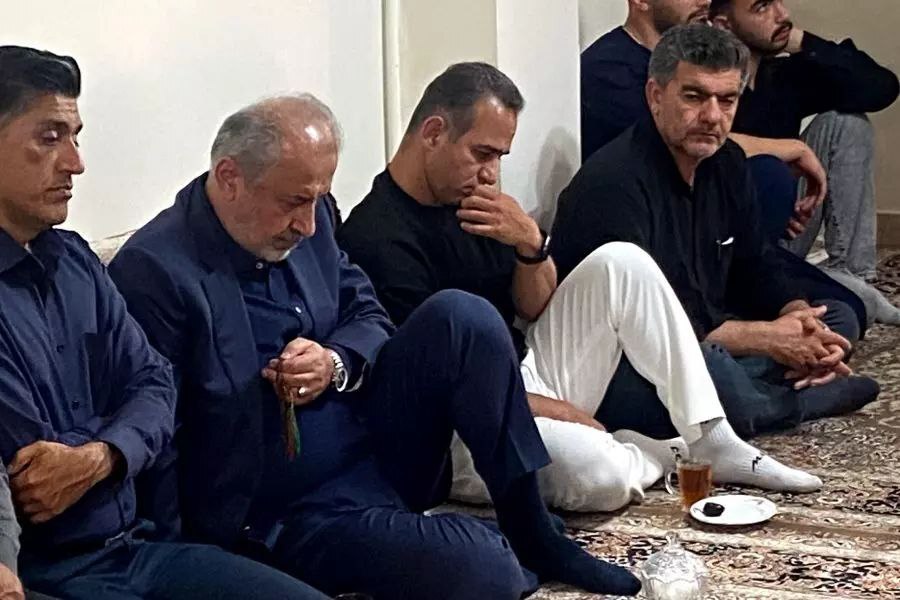 مدیرعامل پرسپولیس در منزل الهه حسین‌نژاد + عکس