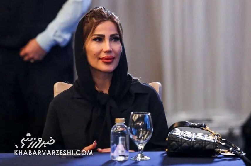 همراهی مدیرعامل استقلال با همسر ایرانی سیدورف +فیلم