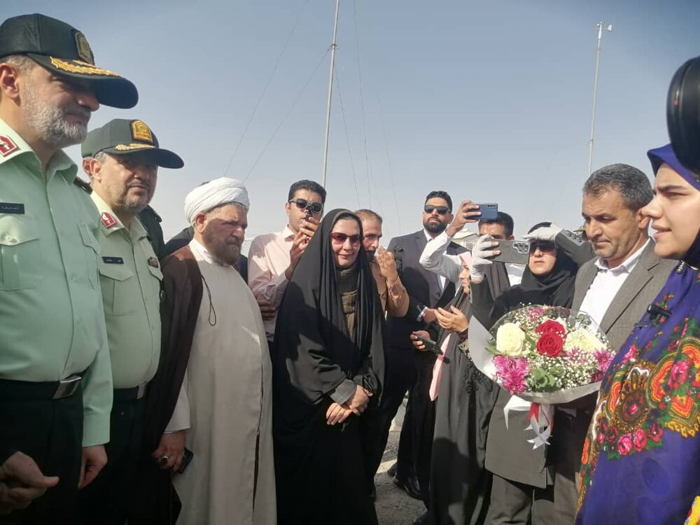 فرمانده کل انتظامی کشور وارد جیرفت شد