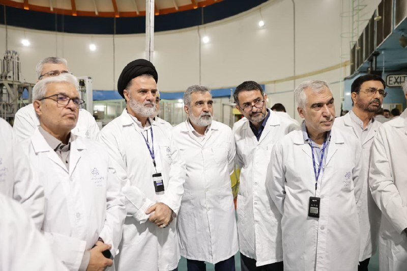 بازدید اعضای کمیسیون امنیت ملی مجلس از رآکتور تحقیقاتی تهران