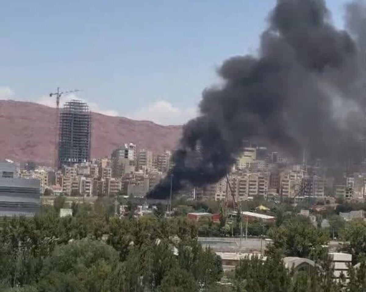 آتش‌سوزی دستگاه رنجر در یک شهربازی تبریز
