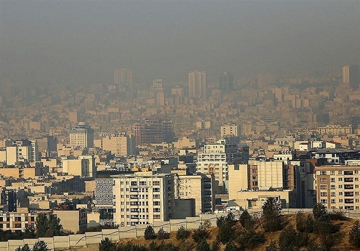 هوای تهران نارنجی شد
