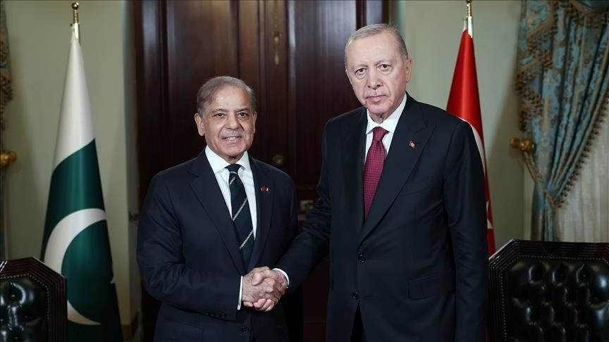 شهباز شریف با اردوغان دیدار کرد