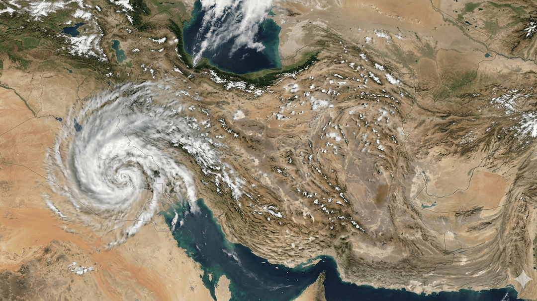 سامانه قدرتمند بارشی به مرزهای ایران رسید