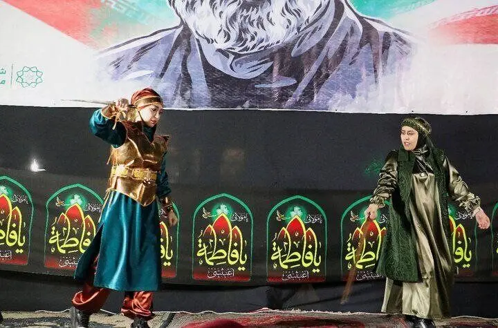 پهلوان دخت ایرانی به میدان می‌آید