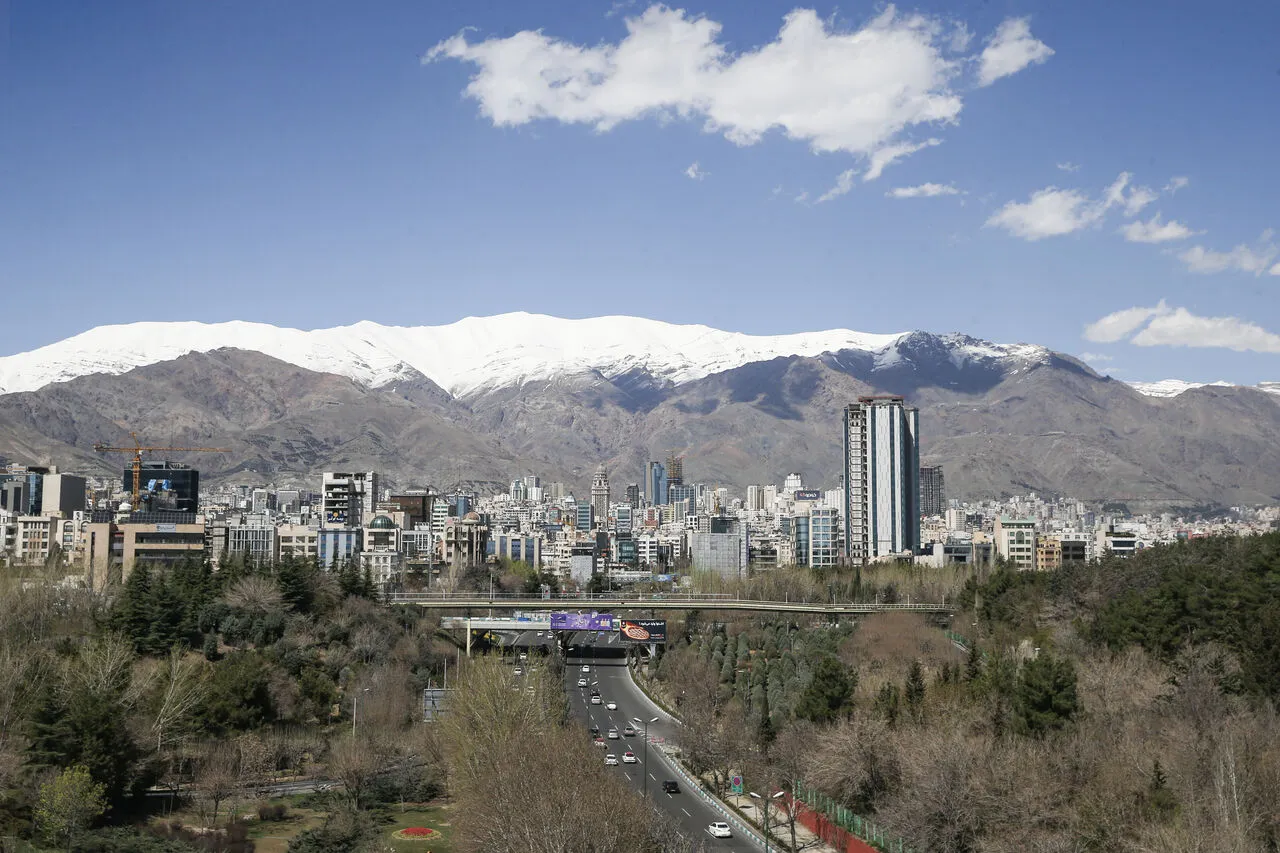 آسمان تهران