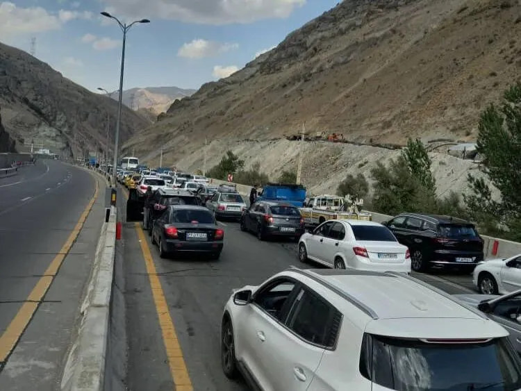 ترافیک سنگین در محور‌های شمالی