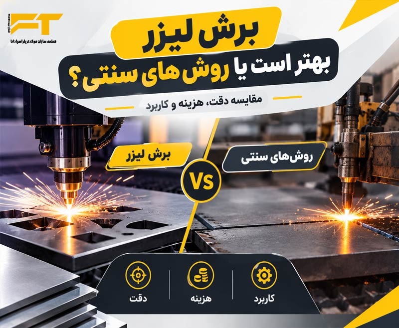 برش لیزر یا روش‌های سنتی